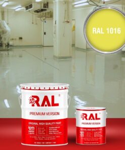 Sơn sàn công nghiệp kháng hóa chất RAL RAFLOOR ANTI-CHEM 1016 3 B13 Son san khang hoa chat RAL 1016
