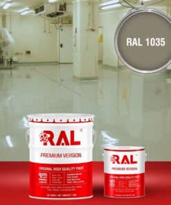 Sơn sàn công nghiệp kháng hóa chất RAL RAFLOOR ANTI-CHEM 1035 3 B13 Son san khang hoa chat RAL 1035
