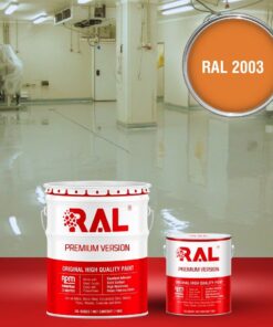Sơn sàn công nghiệp kháng hóa chất RAL RAFLOOR ANTI-CHEM 2003 3 B13 Son san khang hoa chat RAL 2003