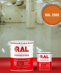 Sơn sàn công nghiệp kháng hóa chất RAL RAFLOOR ANTI-CHEM 2008 3 B13 Son san khang hoa chat RAL 2008