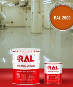 Sơn sàn công nghiệp kháng hóa chất RAL RAFLOOR ANTI-CHEM 2009 3 B13 Son san khang hoa chat RAL 2009