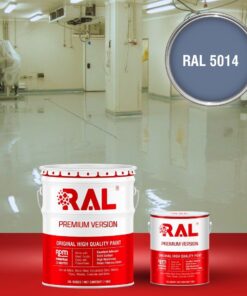 Sơn sàn công nghiệp kháng hóa chất RAL RAFLOOR ANTI-CHEM 5014 3 B13 Son san khang hoa chat RAL 5014