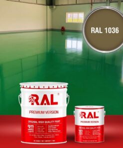 Sơn sàn công nghiệp chịu mài mòn RAL RAFLOOR ARMOR 1036 3 B15 Son san chiu mai mon RAL 1036