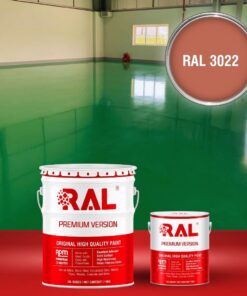 Sơn sàn công nghiệp chịu mài mòn RAL RAFLOOR ARMOR 3022 3 B15 Son san chiu mai mon RAL 3022