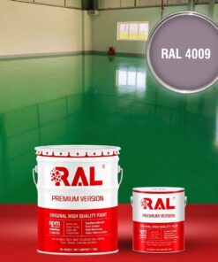 Sơn sàn công nghiệp chịu mài mòn RAL RAFLOOR ARMOR 4009 3 B15 Son san chiu mai mon RAL 4009