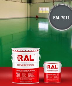 Sơn sàn công nghiệp chịu mài mòn RAL RAFLOOR ARMOR 7011 3 B15 Son san chiu mai mon RAL 7011