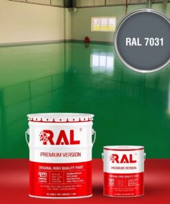 Sơn sàn công nghiệp chịu mài mòn RAL RAFLOOR ARMOR 7031 3 B15 Son san chiu mai mon RAL 7031