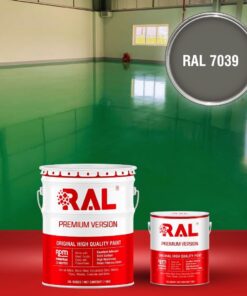 Sơn sàn công nghiệp chịu mài mòn RAL RAFLOOR ARMOR 7039 3 B15 Son san chiu mai mon RAL 7039