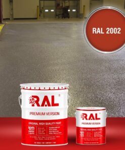 Sơn sàn công nghiệp chống trơn trượt RAL RAFLOOR ANTI-SLIP 2002 3 B17 Son san chong tron truot RAL 2002