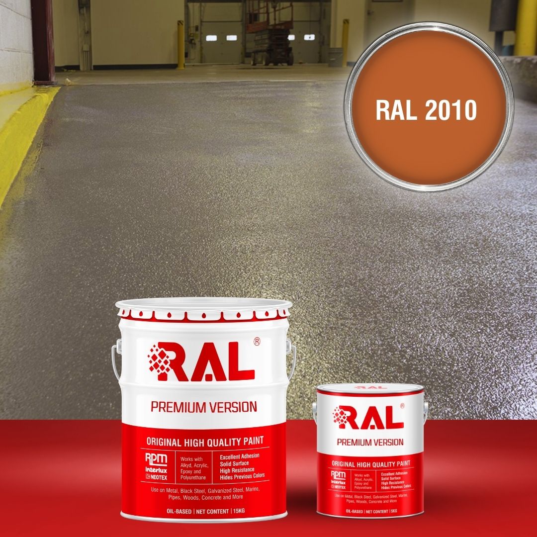 Sơn sàn công nghiệp chống trơn trượt RAL RAFLOOR ANTI-SLIP 2010 2 B17 Son san chong tron truot RAL 2010