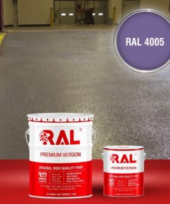 Sơn sàn công nghiệp chống trơn trượt RAL RAFLOOR ANTI-SLIP 4005 3 B17 Son san chong tron truot RAL 4005