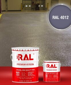 Sơn sàn công nghiệp chống trơn trượt RAL RAFLOOR ANTI-SLIP 4012 3 B17 Son san chong tron truot RAL 4012