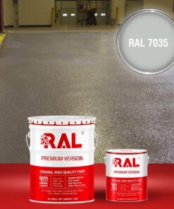 Sơn sàn công nghiệp chống trơn trượt RAL RAFLOOR ANTI-SLIP 7035 3 B17 Son san chong tron truot RAL 7035