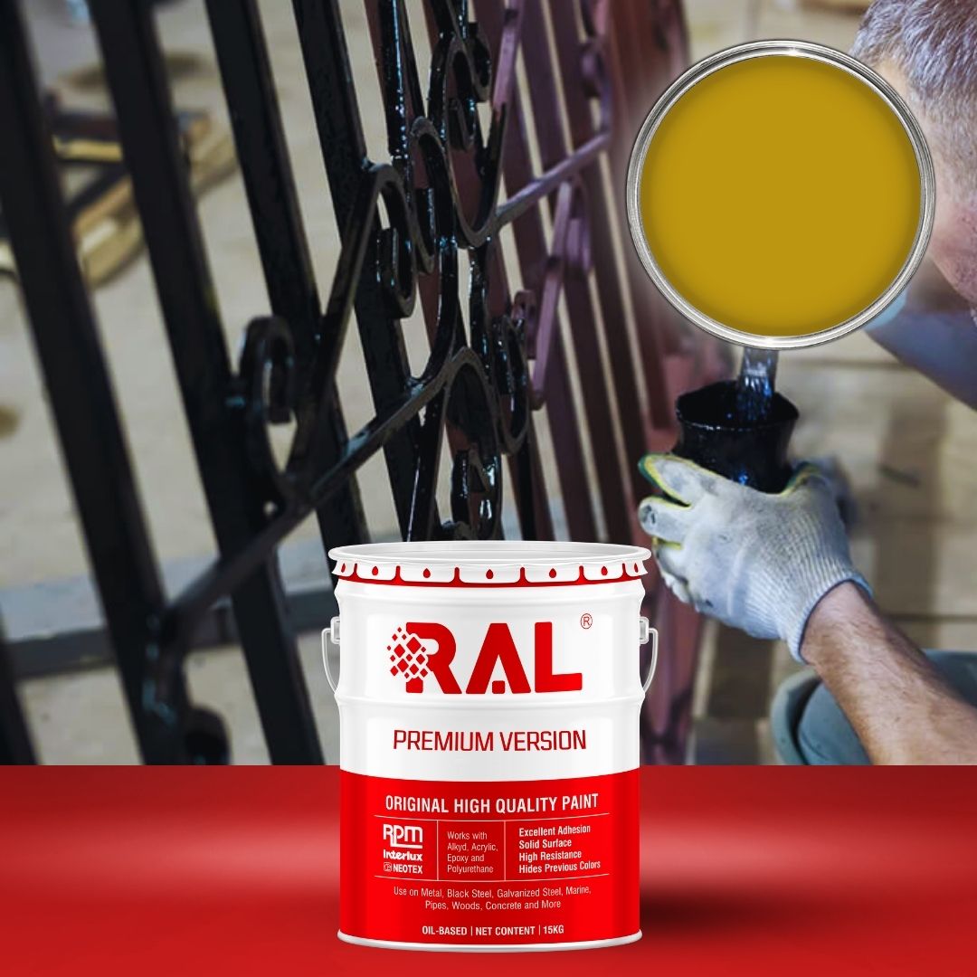 Sơn sắt thép Acrylic 2IN1 (Lót + phủ) RAL RAONER 2IN1 1005 1 A4 Son Acrylic 2IN1 RAL 1005