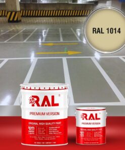 Sơn sàn Garage ô tô PU tự san RAL GARAGE SHIELD SL 1014 3 B19 Son san Garage PU tu san RAL 1014