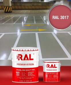 Sơn sàn Garage ô tô PU tự san RAL GARAGE SHIELD SL 3017 3 B19 Son san Garage PU tu san RAL 3017