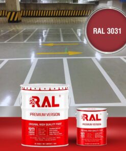 Sơn sàn Garage ô tô PU tự san RAL GARAGE SHIELD SL 3031 3 B19 Son san Garage PU tu san RAL 3031
