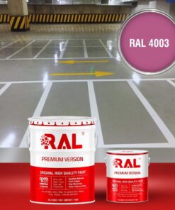 Sơn sàn Garage ô tô PU tự san RAL GARAGE SHIELD SL 4003 3 B19 Son san Garage PU tu san RAL 4003