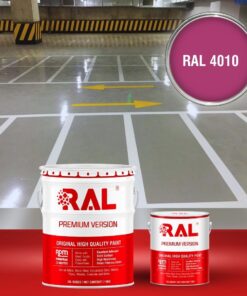 Sơn sàn Garage ô tô PU tự san RAL GARAGE SHIELD SL 4010 3 B19 Son san Garage PU tu san RAL 4010