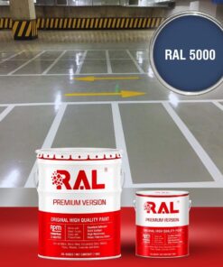 Sơn sàn Garage ô tô PU tự san RAL GARAGE SHIELD SL 5000 3 B19 Son san Garage PU tu san RAL 5000