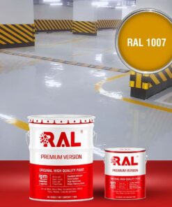 Sơn sàn Garage ô tô Epoxy tự san RAL GARAGE GUARD SL 1007 3 B20 Son san Garage Epoxy tu san RAL 1007
