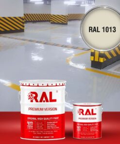 Sơn sàn Garage ô tô Epoxy tự san RAL GARAGE GUARD SL 1013 3 B20 Son san Garage Epoxy tu san RAL 1013