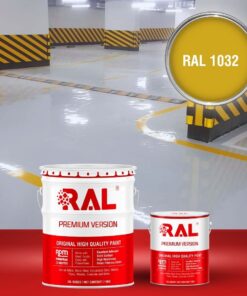 Sơn sàn Garage ô tô Epoxy tự san RAL GARAGE GUARD SL 1032 3 B20 Son san Garage Epoxy tu san RAL 1032