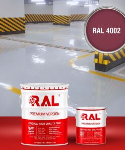 Sơn sàn Garage ô tô Epoxy tự san RAL GARAGE GUARD SL 4002 3 B20 Son san Garage Epoxy tu san RAL 4002