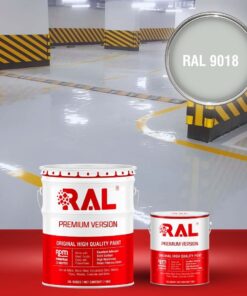 Sơn sàn Garage ô tô Epoxy tự san RAL GARAGE GUARD SL 9018 3 B20 Son san Garage Epoxy tu san RAL 9018