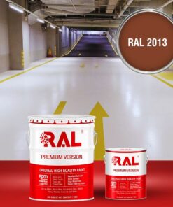 Sơn sàn Garage ô tô PU hệ lăn RAL GARAGE SHIELD 2013 3 B22 Son san Garage PU he lan RAL 2013