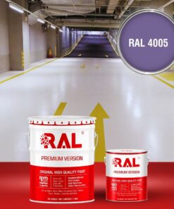 Sơn sàn Garage ô tô PU hệ lăn RAL GARAGE SHIELD 4005 3 B22 Son san Garage PU he lan RAL 4005