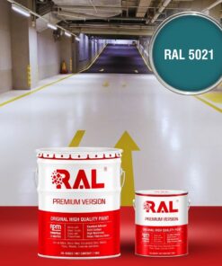 B22 Son san Garage PU he lan RAL 5021