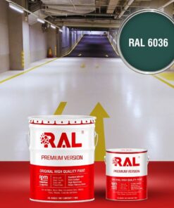 B22 Son san Garage PU he lan RAL 6036