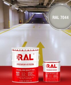 Sơn sàn Garage ô tô PU hệ lăn RAL GARAGE SHIELD 7044 3 B22 Son san Garage PU he lan RAL 7044