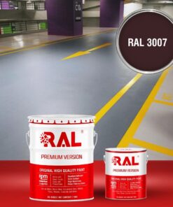 Sơn sàn Garage ô tô Epoxy hệ lăn RAL GARAGE GUARD 3007 3 B23 Son san Garage Epoxy he lan RAL 3007