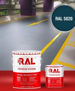 B23 Son san Garage Epoxy he lan RAL 5020