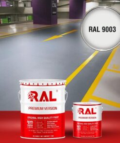 B23 Son san Garage Epoxy he lan RAL 9003