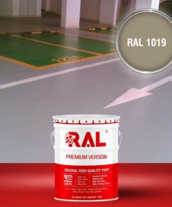 Sơn sàn Garage ô tô Acylic 2IN1 (Lót+phủ) RAL GARAGE FLOOR 2IN1 1019 3 B25 Son san Garage Acylic 2IN1 Lot phu RAL 1019