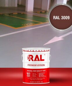 Sơn sàn Garage ô tô Acylic 2IN1 (Lót+phủ) RAL GARAGE FLOOR 2IN1 3009 3 B25 Son san Garage Acylic 2IN1 Lot phu RAL 3009