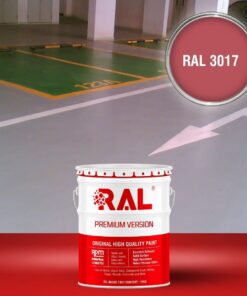 Sơn sàn Garage ô tô Acylic 2IN1 (Lót+phủ) RAL GARAGE FLOOR 2IN1 3017 3 B25 Son san Garage Acylic 2IN1 Lot phu RAL 3017