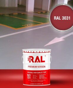 Sơn sàn Garage ô tô Acylic 2IN1 (Lót+phủ) RAL GARAGE FLOOR 2IN1 3031 3 B25 Son san Garage Acylic 2IN1 Lot phu RAL 3031