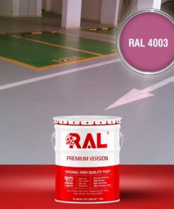 Sơn sàn Garage ô tô Acylic 2IN1 (Lót+phủ) RAL GARAGE FLOOR 2IN1 4003 3 B25 Son san Garage Acylic 2IN1 Lot phu RAL 4003