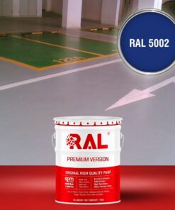 Sơn sàn Garage ô tô Acylic 2IN1 (Lót+phủ) RAL GARAGE FLOOR 2IN1 5002 3 B25 Son san Garage Acylic 2IN1 Lot phu RAL 5002