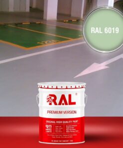 Sơn sàn Garage ô tô Acylic 2IN1 (Lót+phủ) RAL GARAGE FLOOR 2IN1 6019 3 B25 Son san Garage Acylic 2IN1 Lot phu RAL 6019