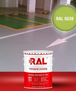 Sơn sàn Garage ô tô Acylic 2IN1 (Lót+phủ) RAL GARAGE FLOOR 2IN1 6039 3 B25 Son san Garage Acylic 2IN1 Lot phu RAL 6039