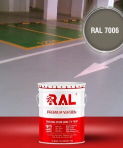 Sơn sàn Garage ô tô Acylic 2IN1 (Lót+phủ) RAL GARAGE FLOOR 2IN1 7006 3 B25 Son san Garage Acylic 2IN1 Lot phu RAL 7006