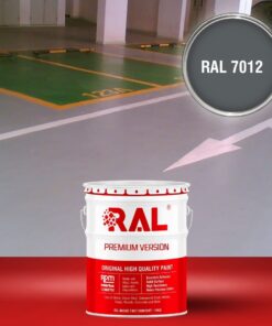 Sơn sàn Garage ô tô Acylic 2IN1 (Lót+phủ) RAL GARAGE FLOOR 2IN1 7012 3 B25 Son san Garage Acylic 2IN1 Lot phu RAL 7012