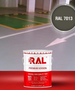 Sơn sàn Garage ô tô Acylic 2IN1 (Lót+phủ) RAL GARAGE FLOOR 2IN1 7013 3 B25 Son san Garage Acylic 2IN1 Lot phu RAL 7013