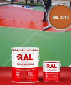 Sơn sân pickleball PU tự san RAL SPORT SHIELD SL 2010 3 B26 Son san the thao PU tu san RAL 2010