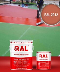 Sơn sân pickleball PU tự san RAL SPORT SHIELD SL 2012 3 B26 Son san the thao PU tu san RAL 2012